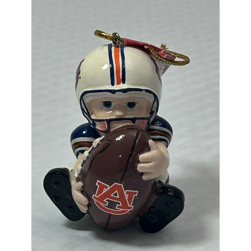 Auburn University Tigers Football Boy Christmas Ornament‎